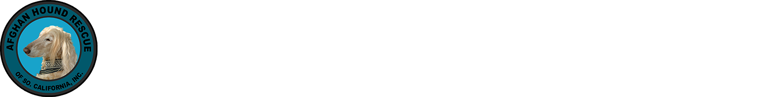 Afghan Hound Rescue of So. California, Inc. Logo